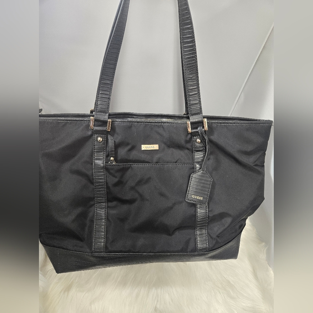 Guess Black Tote Bag